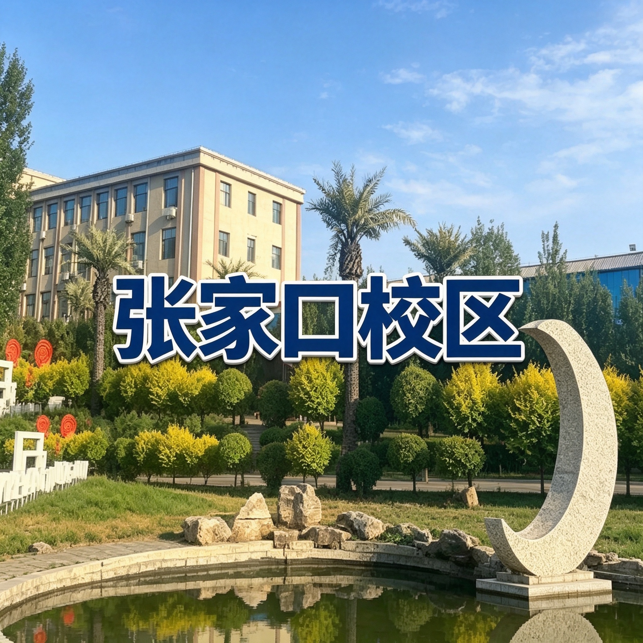 【联盟单招】生机盎然张家口校区，师生有爱，学生友爱！欢迎2027届学子加入