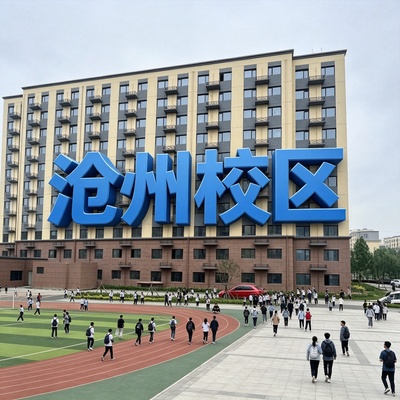 【联盟单招】沧州校区校园环境优美，教学楼宽敞明亮！欢迎2027届学子加入