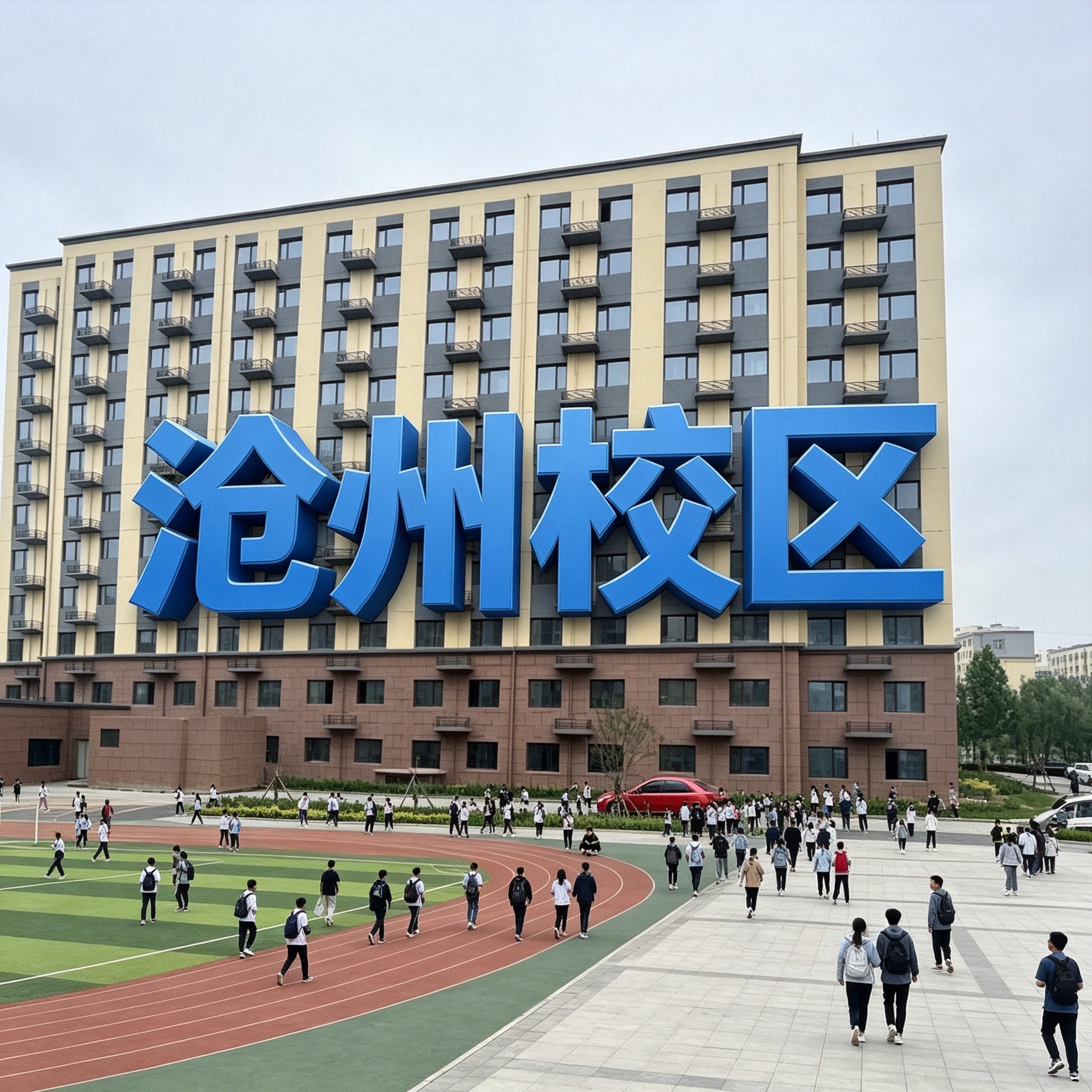 【联盟单招】沧州校区校园环境优美，教学楼宽敞明亮！欢迎2027届学子加入